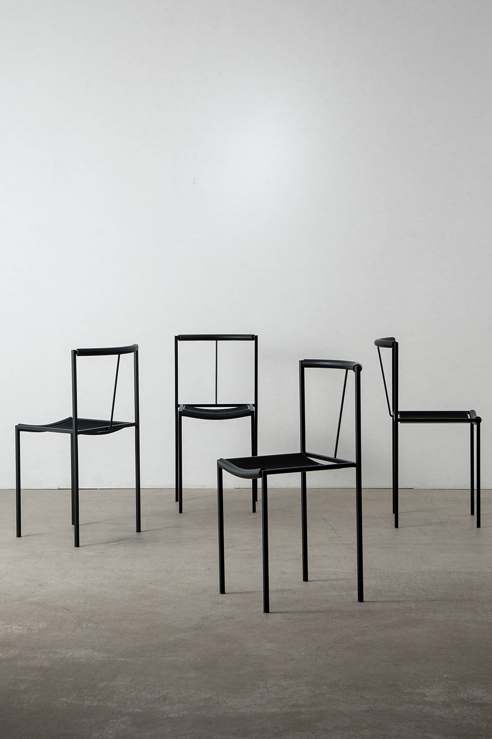 Sedia Chair by Maurizio Peregalli for ZEUS in Steel