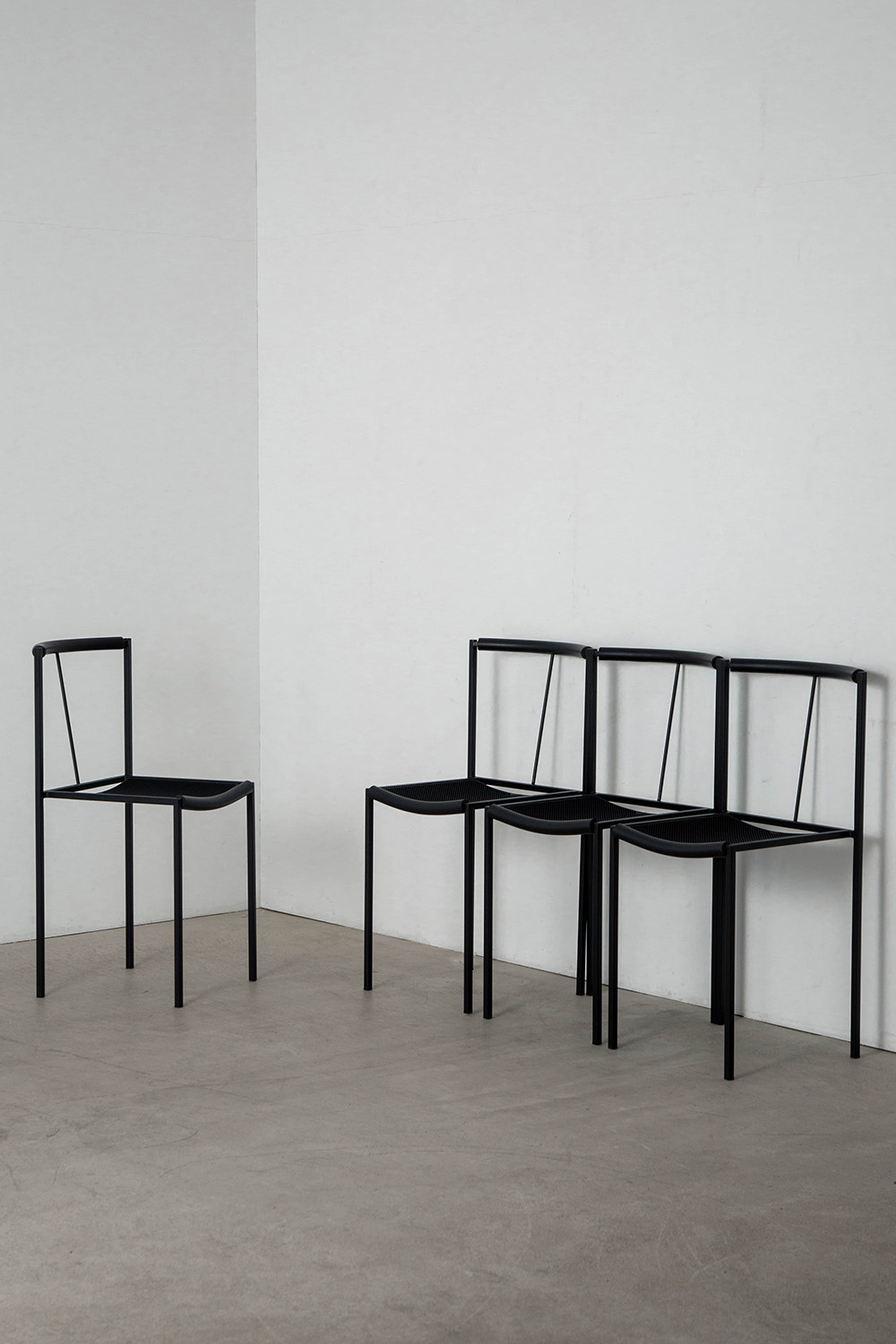 Sedia Chair by Maurizio Peregalli for ZEUS in Steel