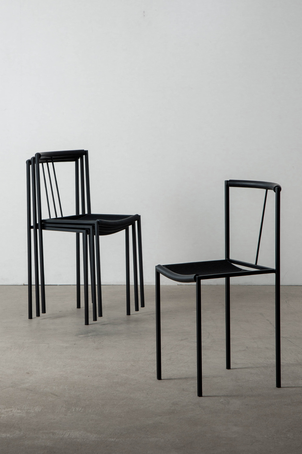 Sedia Chair by Maurizio Peregalli for ZEUS in Steel
