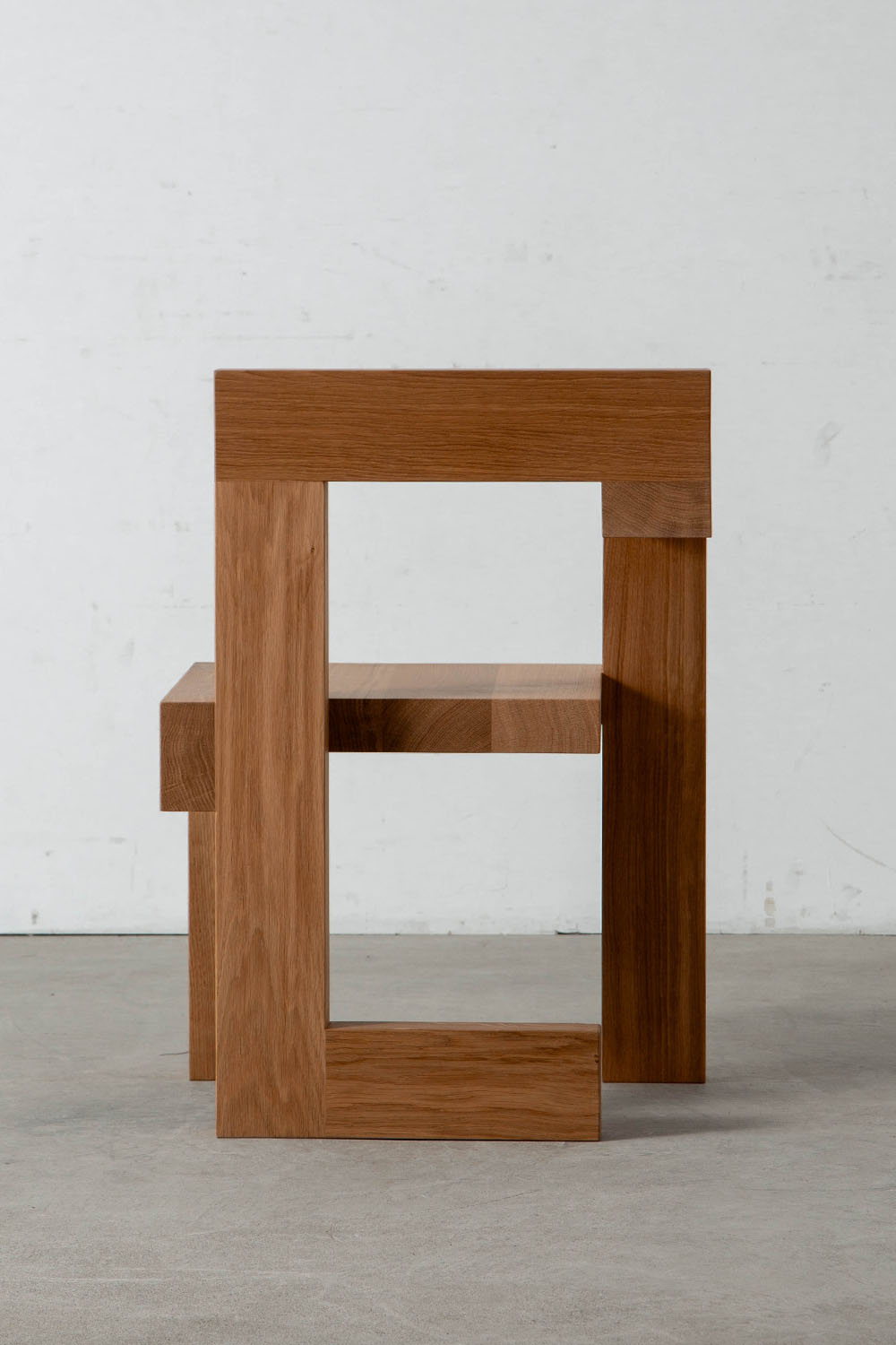 Steltman Chair by Gerrit Thomas Rietveld for Pastoe in Oak