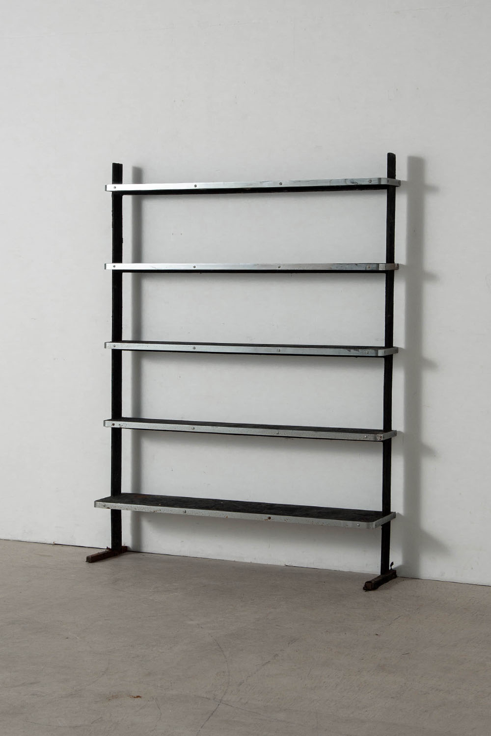 Industrial Shelf in Steel and Wood