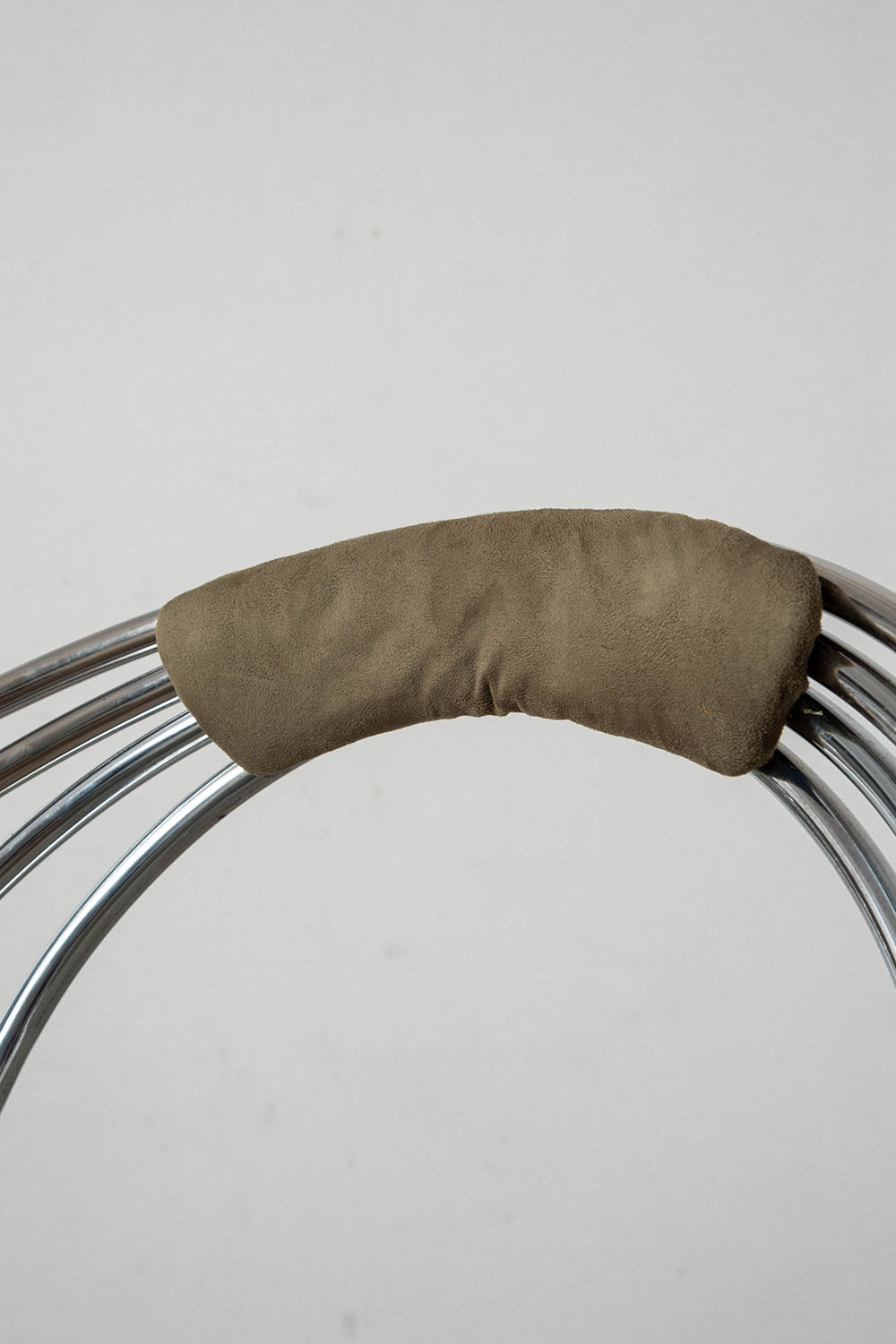 Dining Chair in Fabric and Chrome