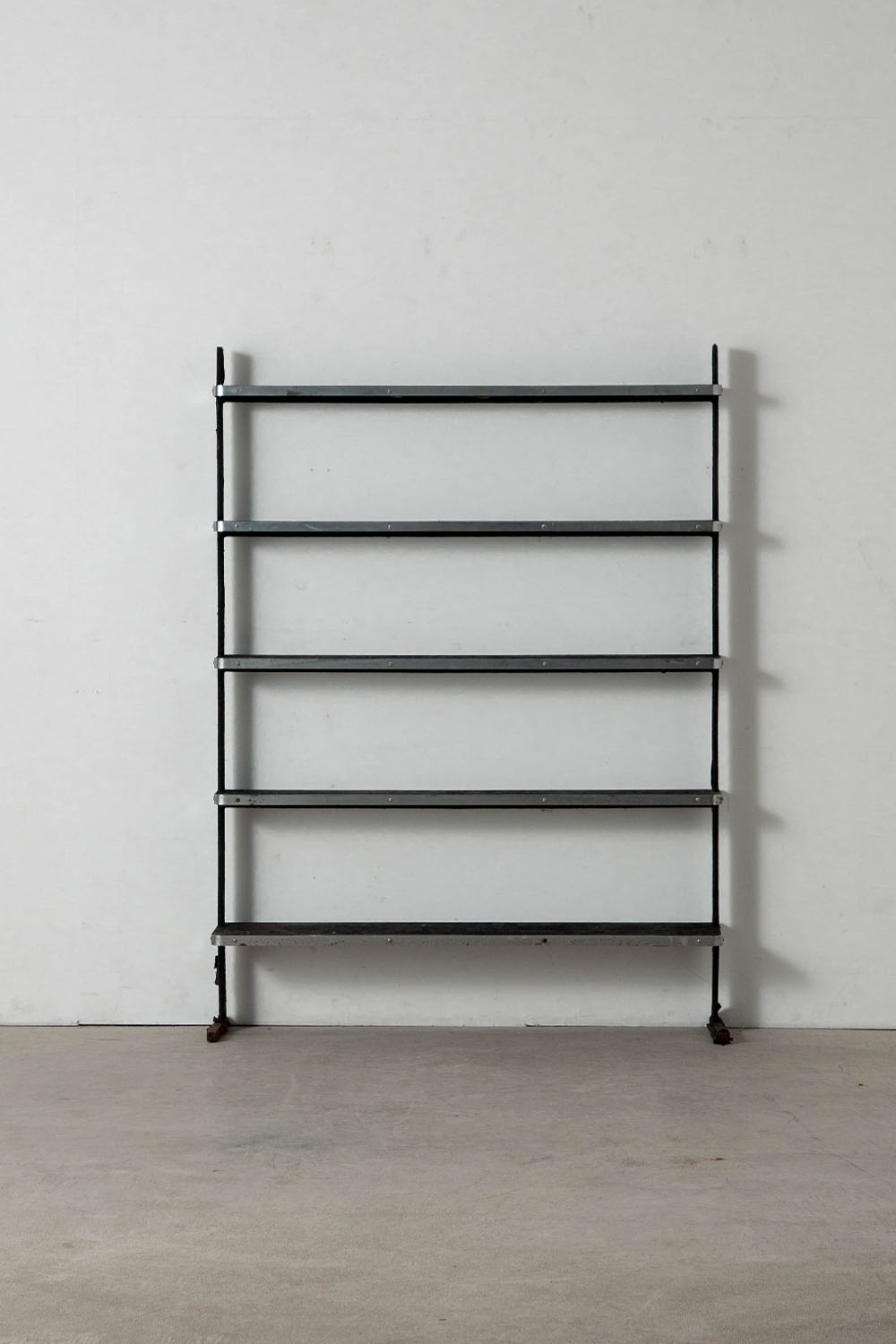 Industrial Shelf in Steel and Wood