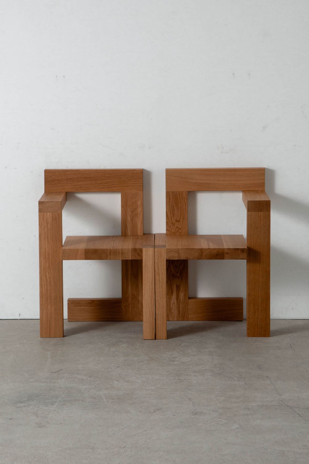 Steltman Chair by Gerrit Thomas Rietveld for Pastoe in Oak