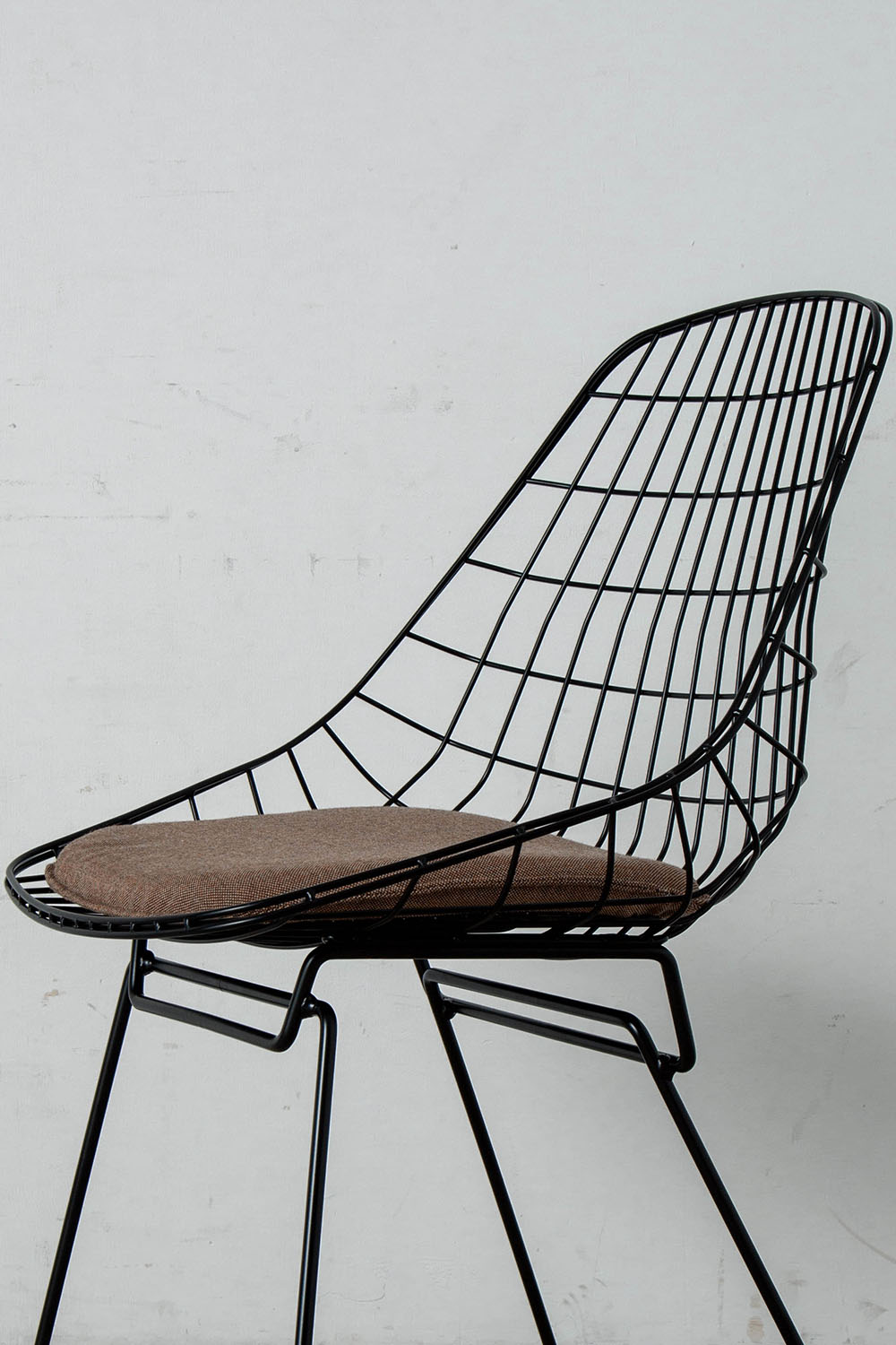 SM05 Wire Dining Chair by Cees Braakman for Pastoe in Steel , Chrome