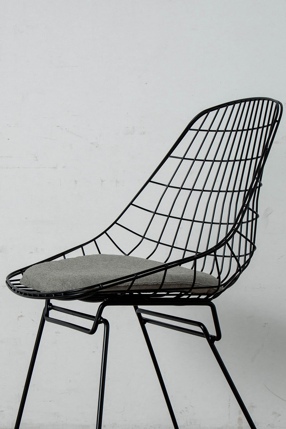 SM05 Wire Dining Chair by Cees Braakman for Pastoe in Steel , Chrome