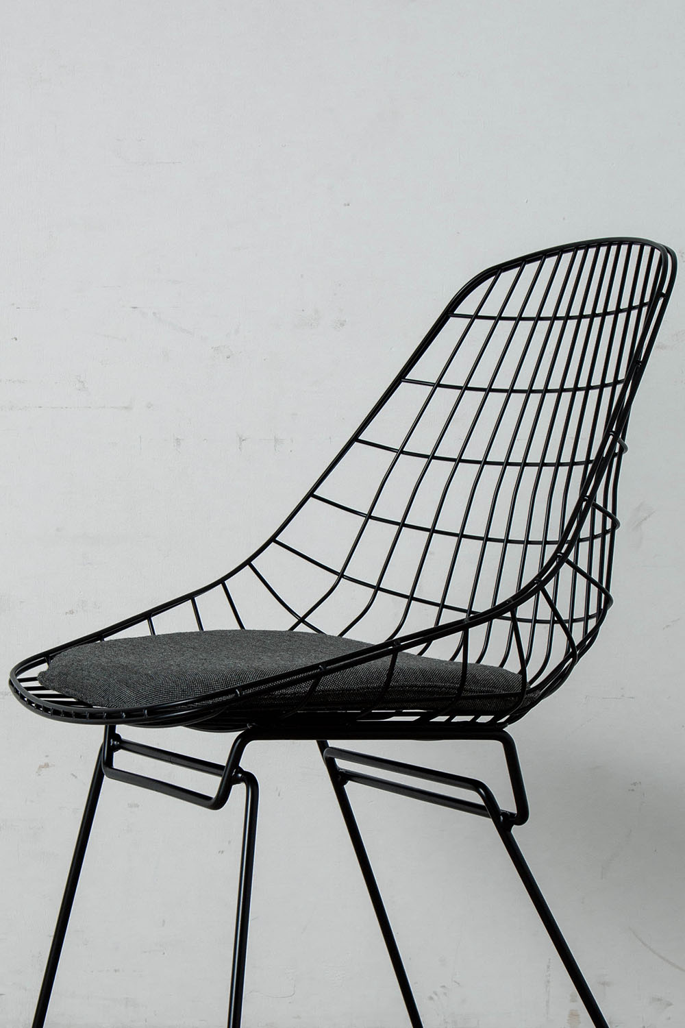 SM05 Wire Dining Chair by Cees Braakman for Pastoe in Steel , Chrome