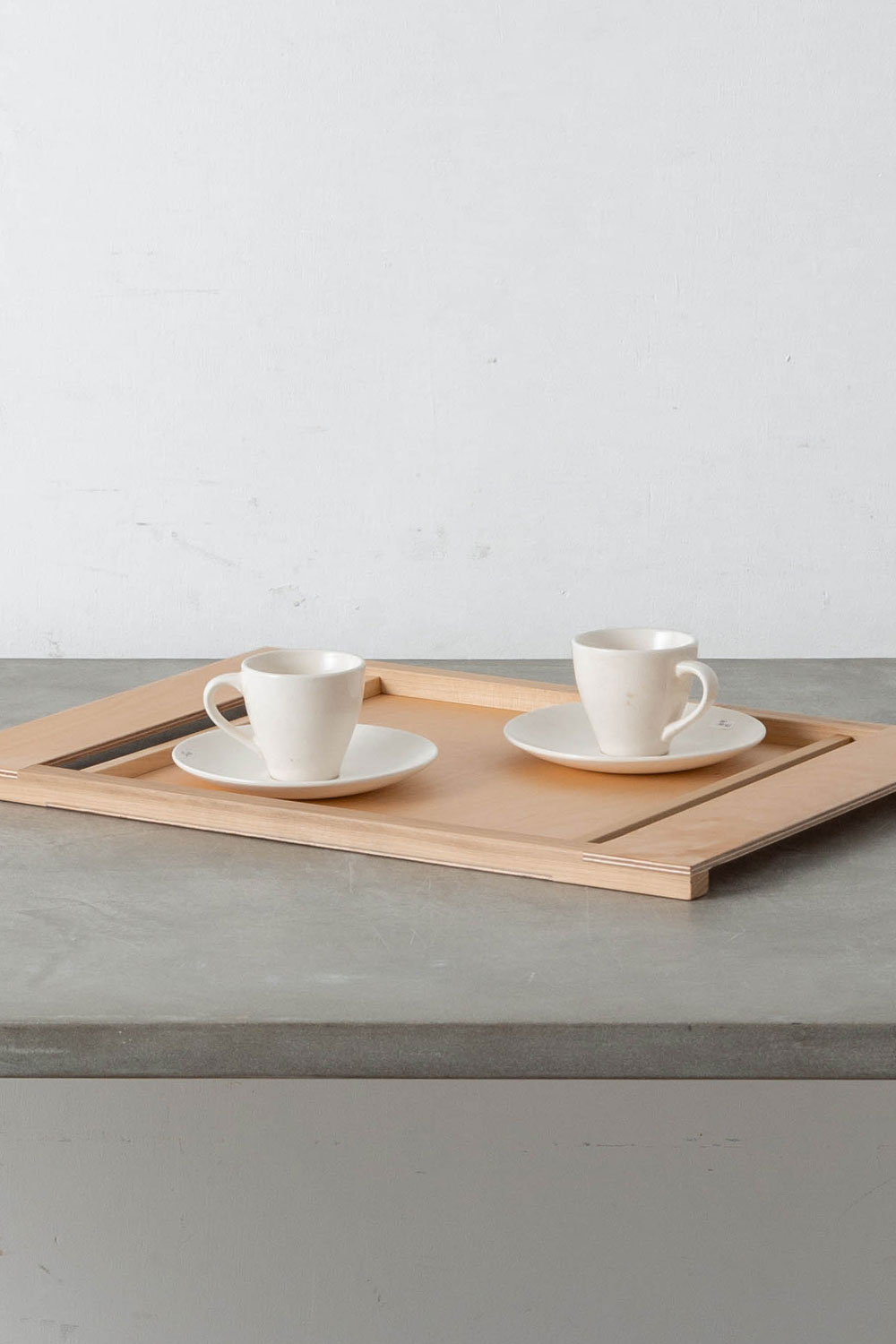 D_02 Tray by Ruud-Jan Kokke for KOKKE House in Magnolia and Birch
