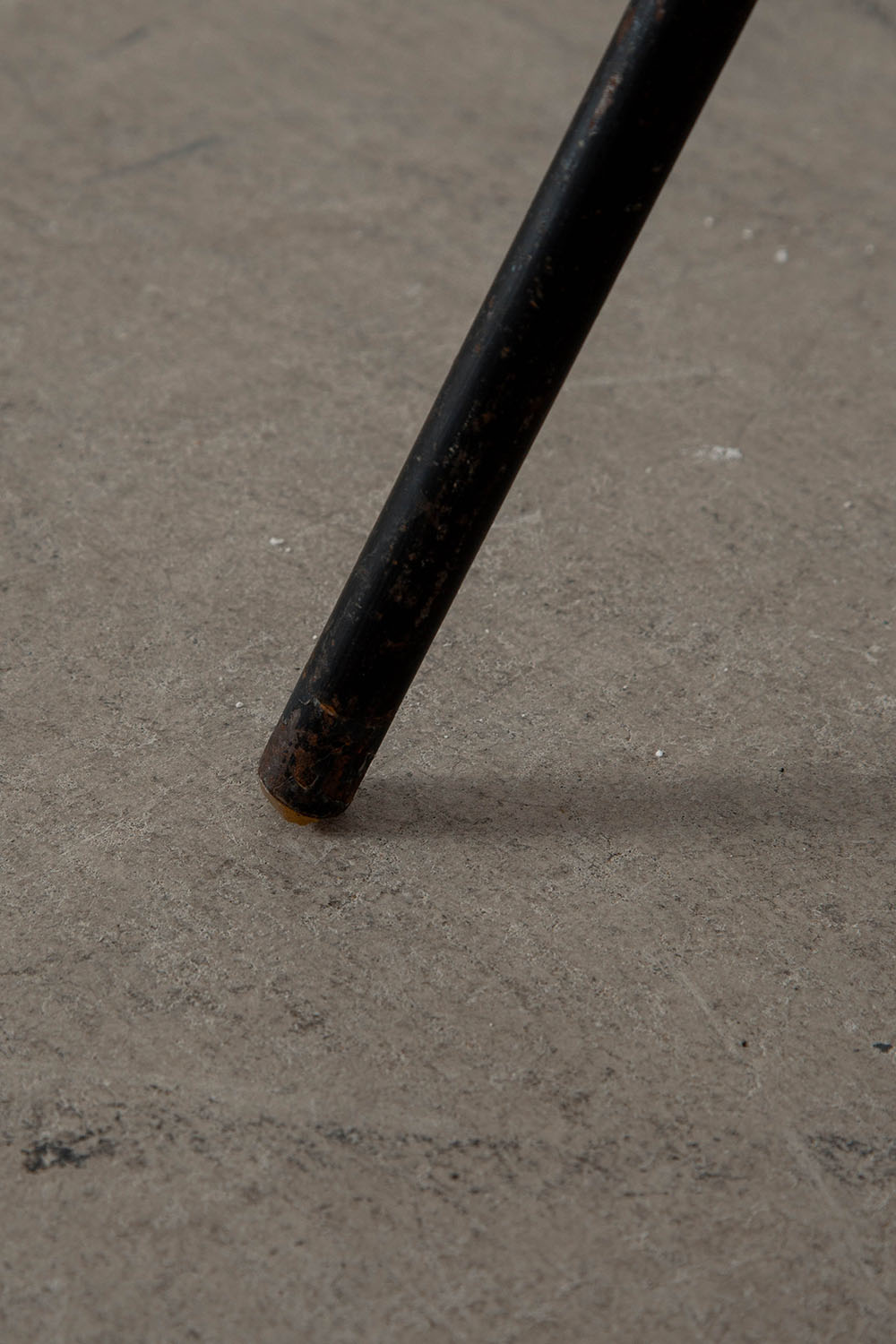 Amsterdam Chair by Pierre Guariche for Stainer in Leather and Steel