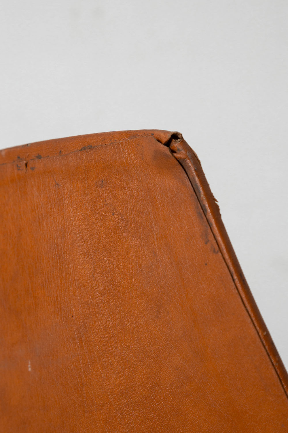 Amsterdam Chair by Pierre Guariche for Stainer in Leather and Steel