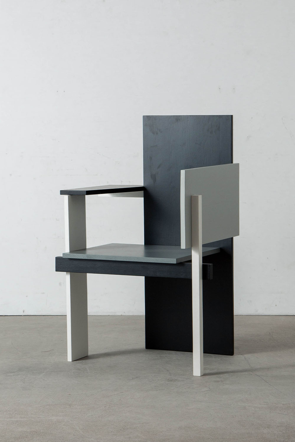 Berlin Chair by Gerrit Thomas Rietveld for Pastoe in Oak