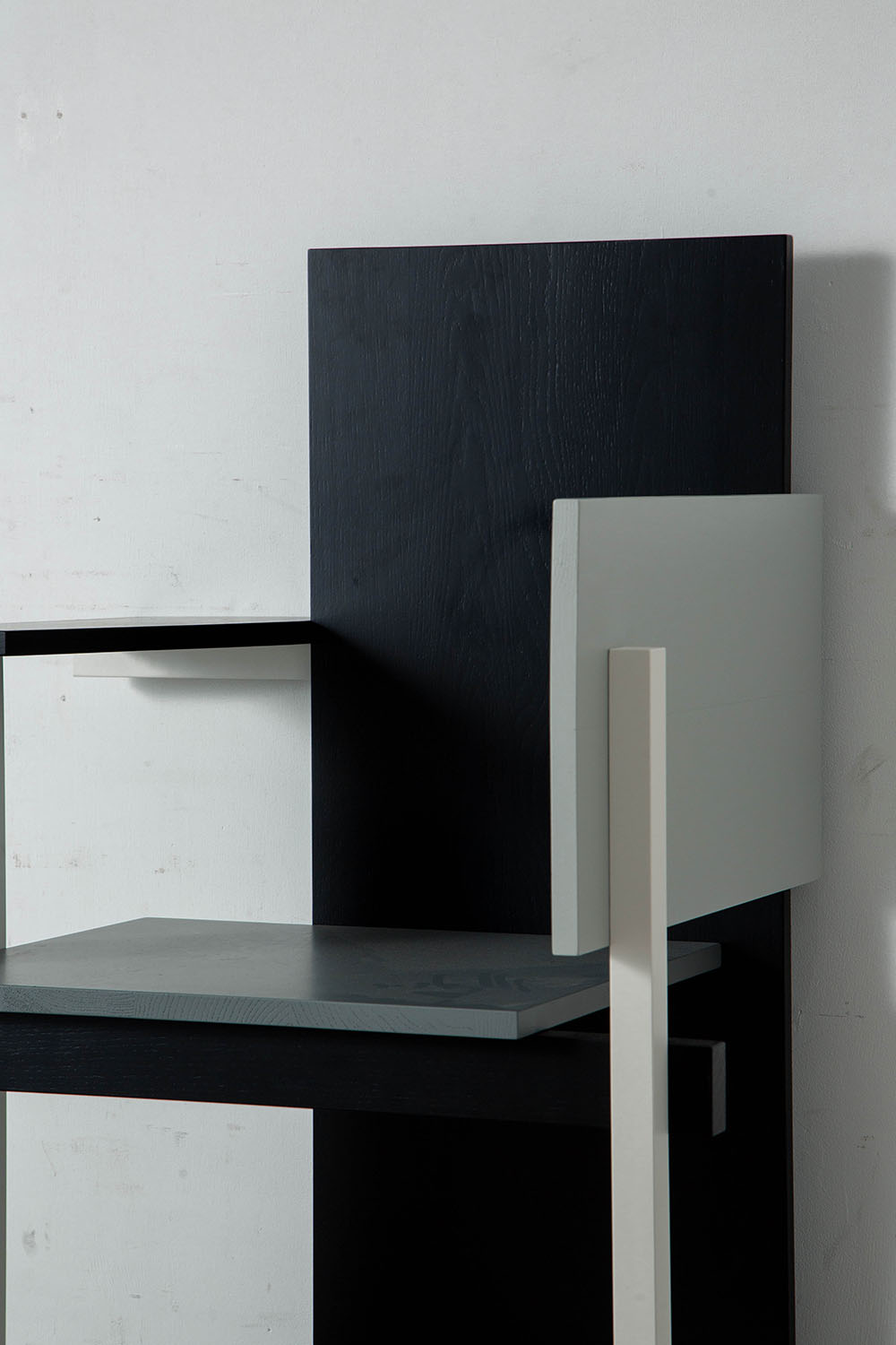 Berlin Chair by Gerrit Thomas Rietveld for Pastoe in Oak
