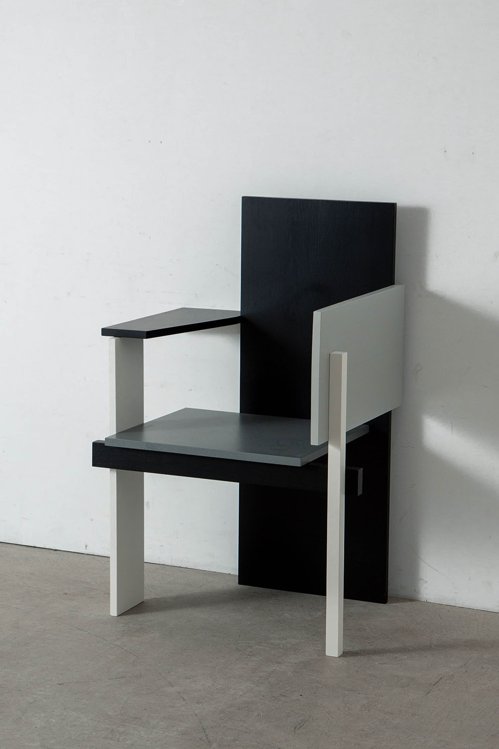 Berlin Chair by Gerrit Thomas Rietveld for Pastoe in Oak