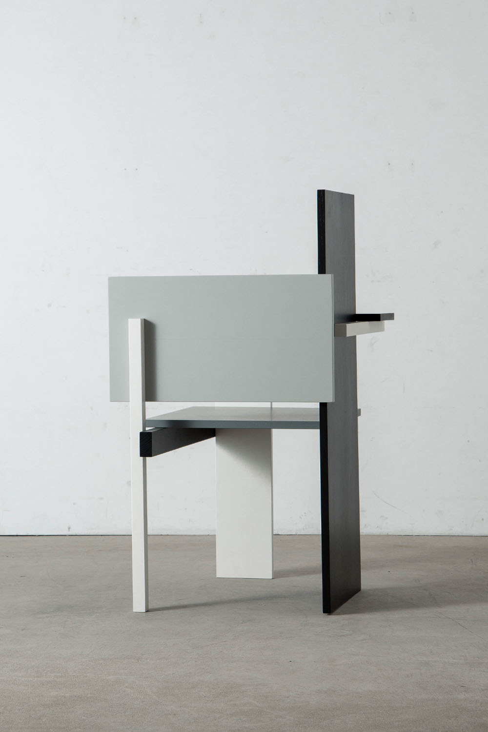 Berlin Chair by Gerrit Thomas Rietveld for Pastoe in Oak