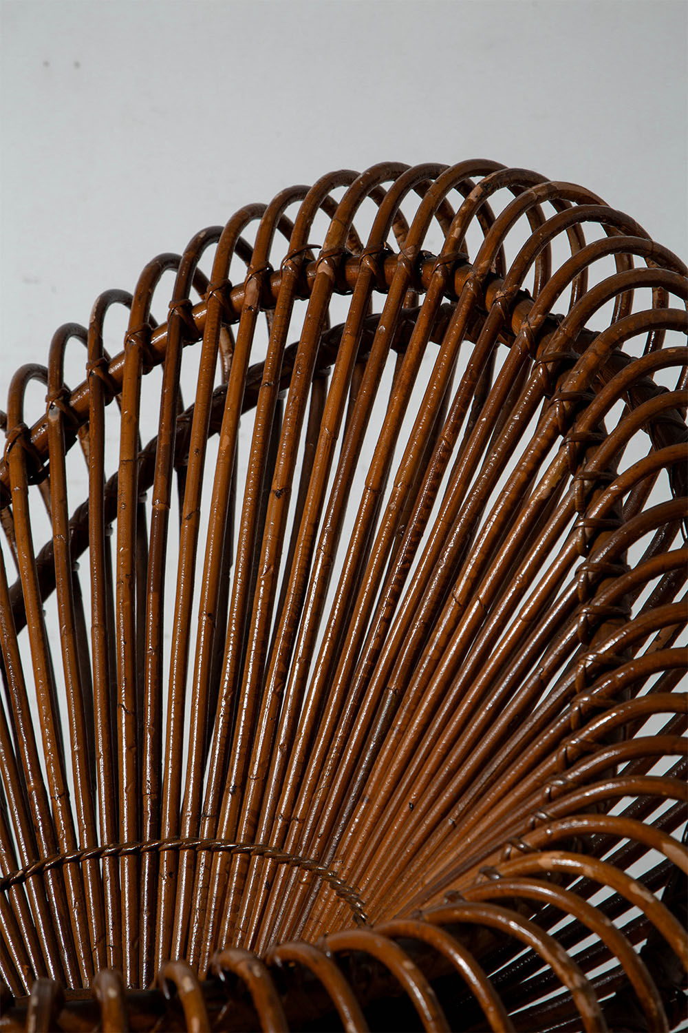 Lounge Chair by Janine Abraham & Dirk Jan Rol in Rattan and Steel