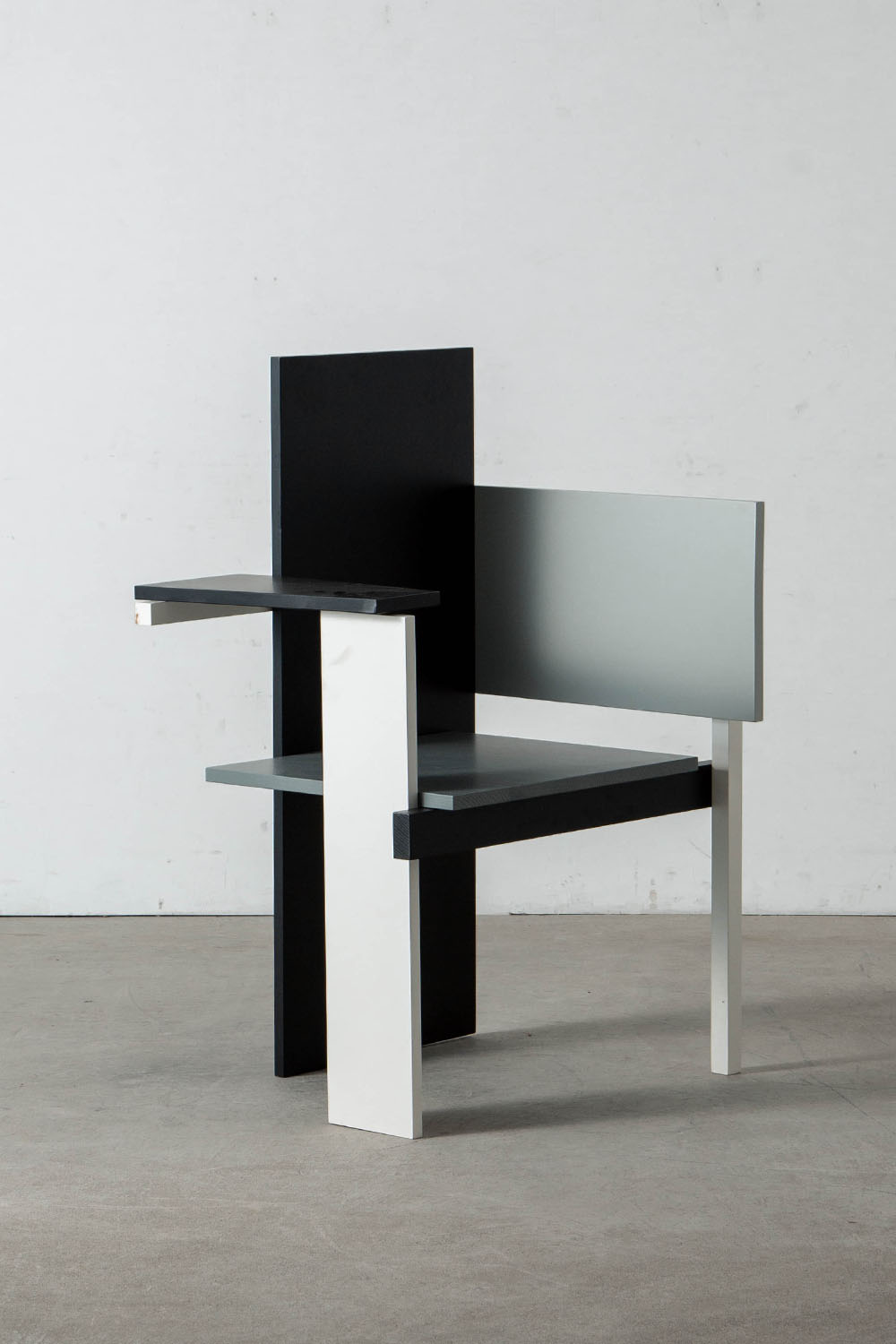 Berlin Chair by Gerrit Thomas Rietveld for Pastoe in Oak