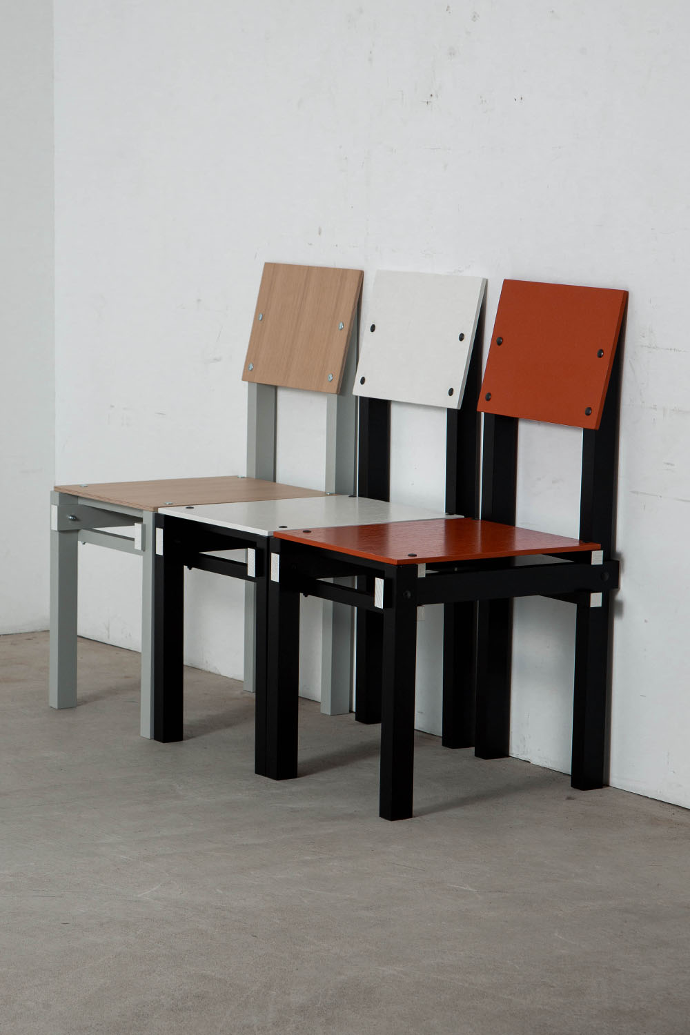 Military Chair by Gerrit Thomas Rietveld for Pastoe in Oak