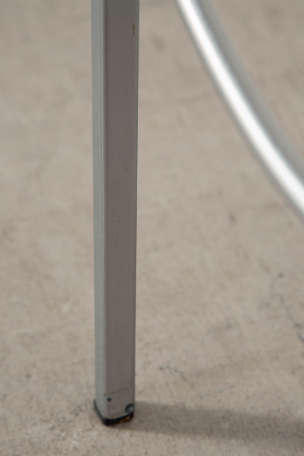 Sgabello Alto High Stool by Maurizio Peregalli for Zeus in Steel , Wood and Rubber
