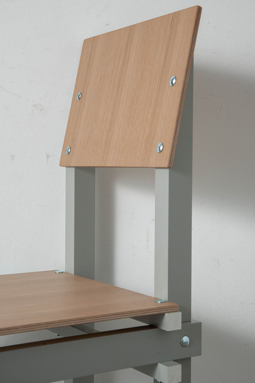 Military Chair by Gerrit Thomas Rietveld for Pastoe in Oak