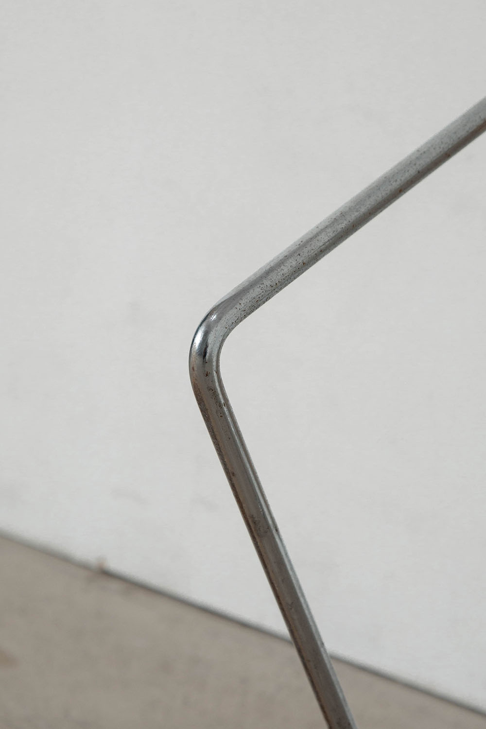 Delfina Chair by Enzo Mari for Driade in Chrome and Canvas