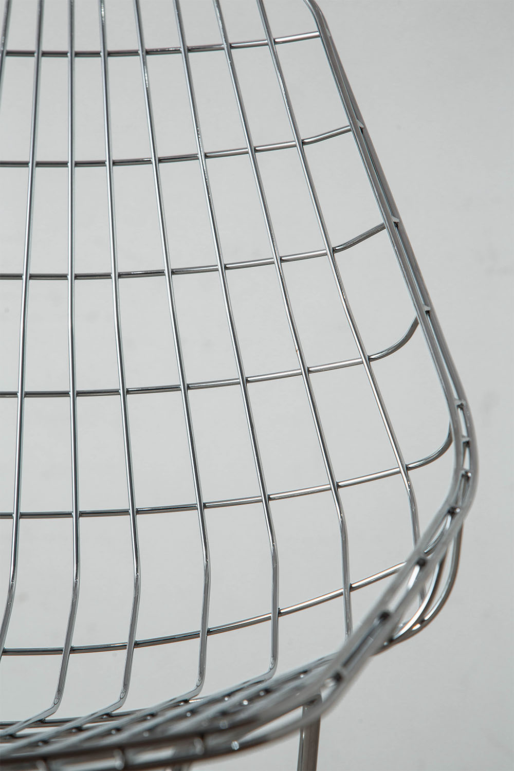 SM05 Wire Dining Chair by Cees Braakman for Pastoe in Steel , Chrome