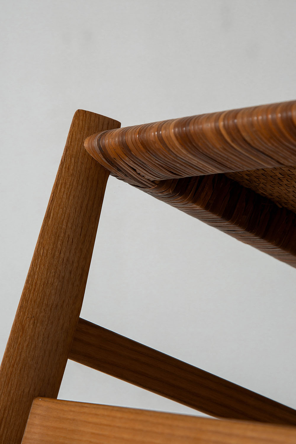 Superleggera Chair by Gio Ponti for Cassina in Wood and Rattan
