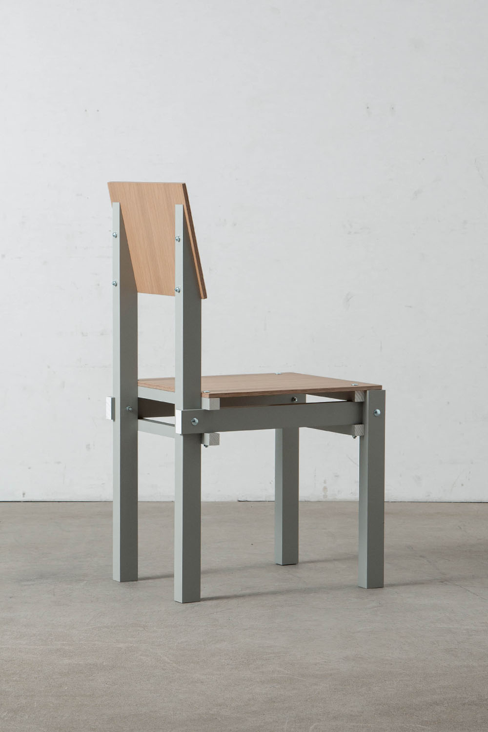 Military Chair by Gerrit Thomas Rietveld for Pastoe in Oak