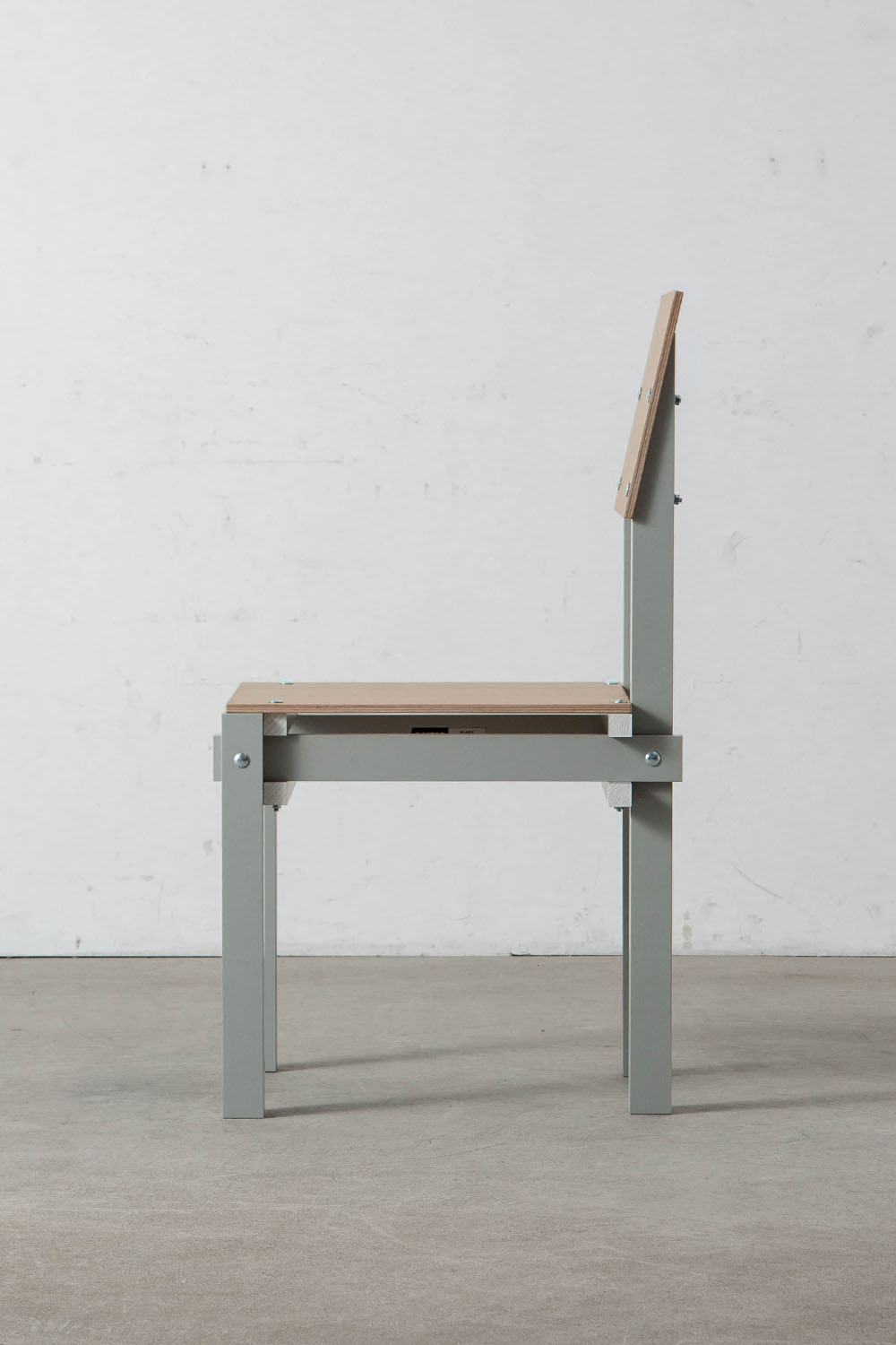 Military Chair by Gerrit Thomas Rietveld for Pastoe in Oak