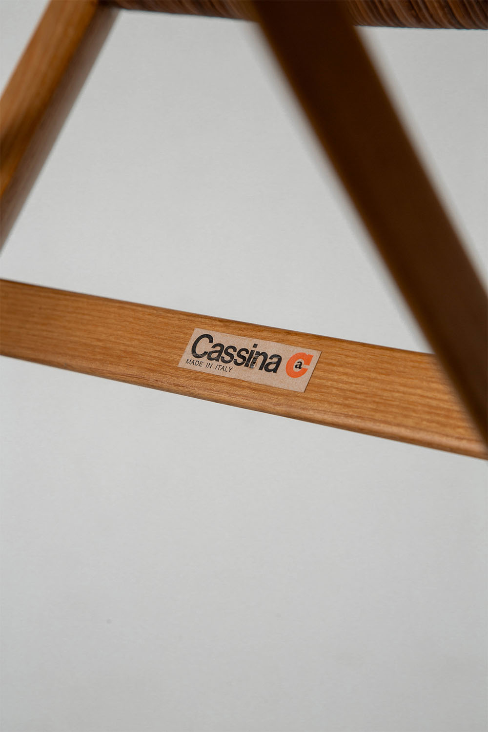 Superleggera Chair by Gio Ponti for Cassina in Wood and Rattan