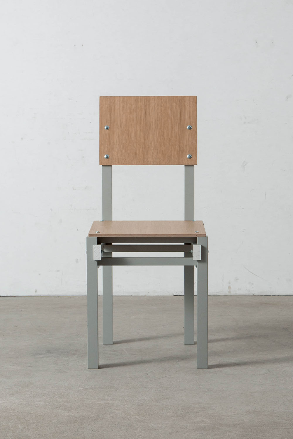 Military Chair by Gerrit Thomas Rietveld for Pastoe in Oak