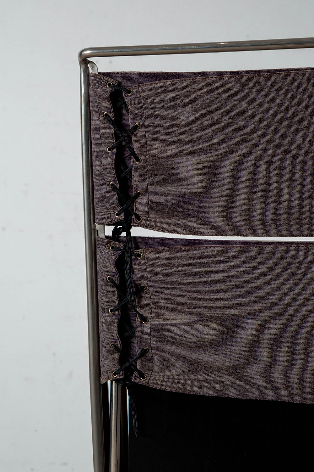 Folding Chair by Jean Prouvé for TECTA in Steel and Fabric