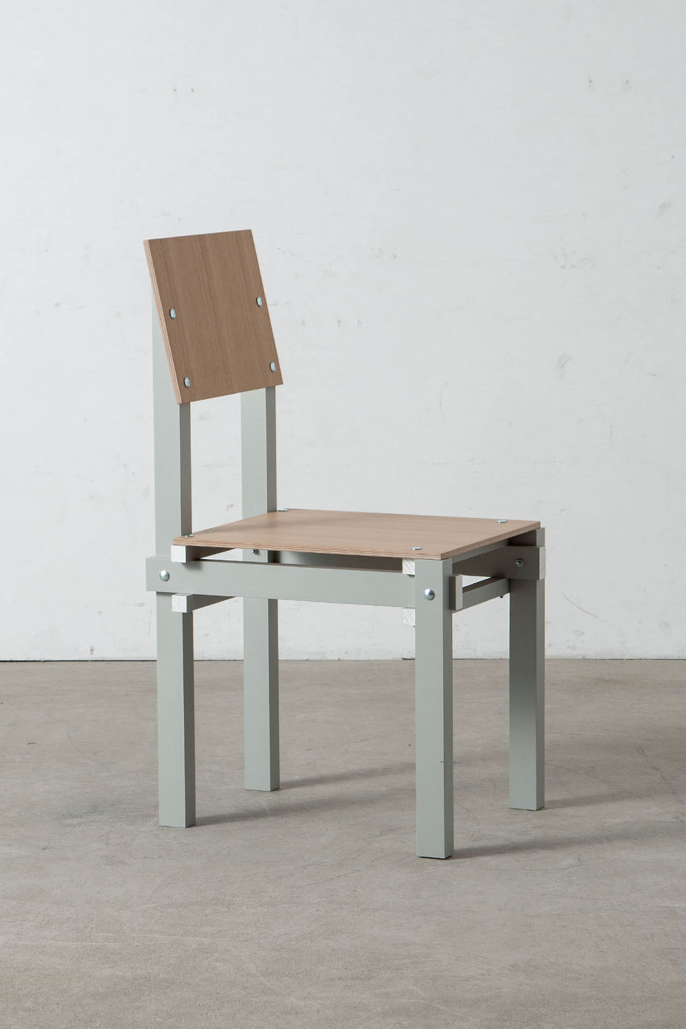 Military Chair by Gerrit Thomas Rietveld for Pastoe in Oak