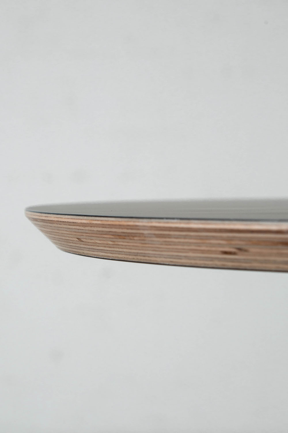 IJhorst Side Tables Medium by Constant Nieuwenhuys for Pastoe in Metal and Fenix Black , Oak
