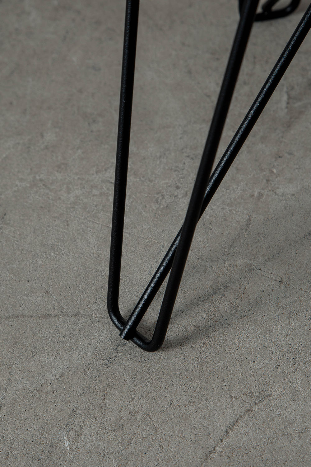IJhorst Side Tables Medium by Constant Nieuwenhuys for Pastoe in Metal and Fenix Black , Oak