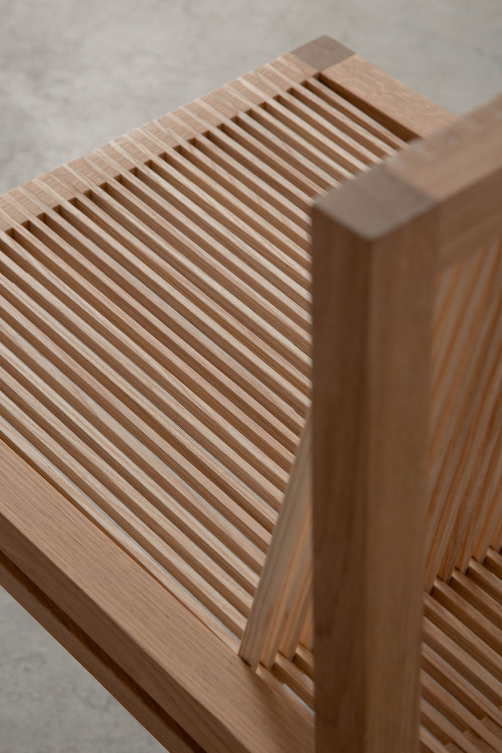 C_05 Dining Chair by Ruud-Jan KOKKE for KOKKE House in Oak and Ash