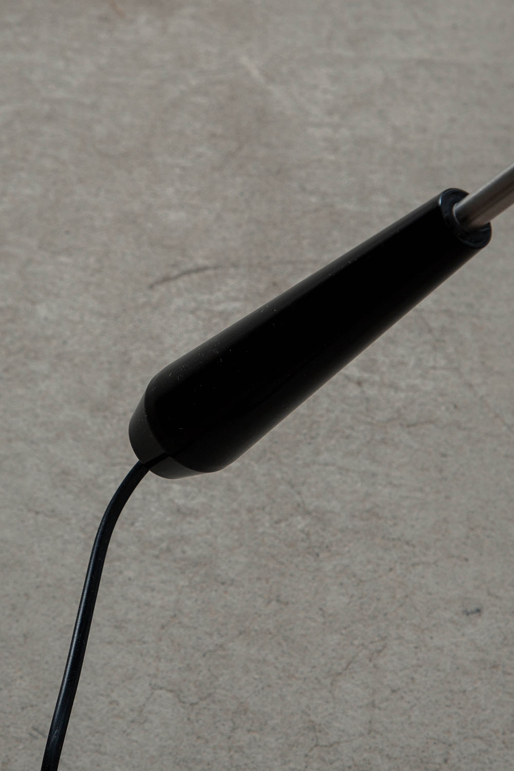 Magneto Floor Lamp by Henk Fillekes for Pastoe in Aluminum