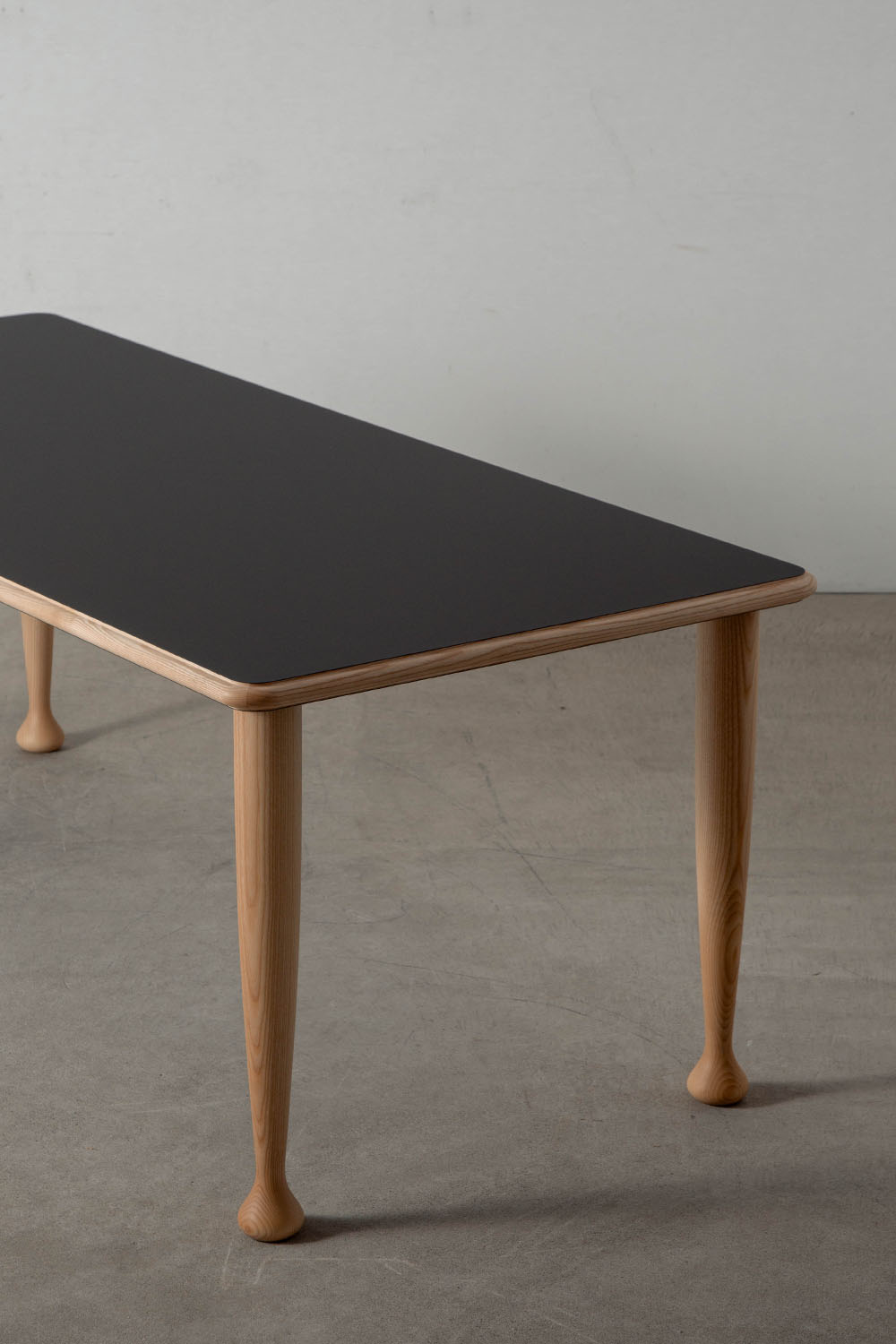 Morbio Table by Achille Castiglioni for Meritalia® in Ash