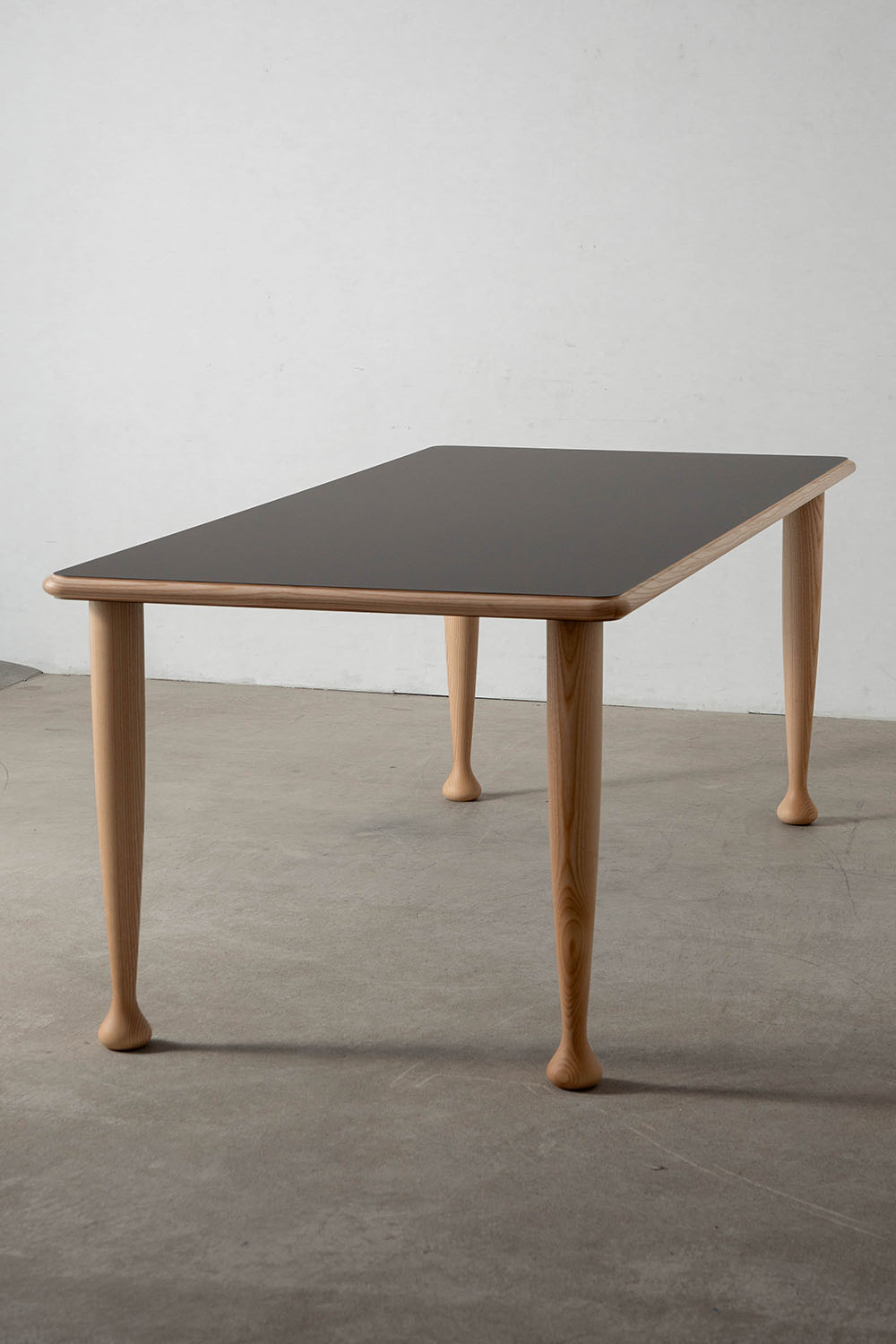 Morbio Table by Achille Castiglioni for Meritalia® in Ash