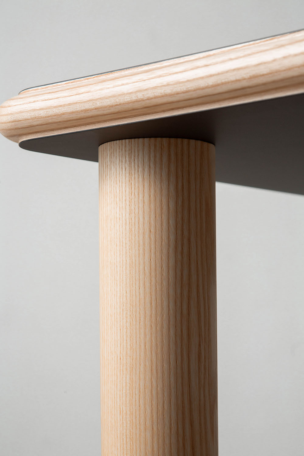 Morbio Table by Achille Castiglioni for Meritalia® in Ash