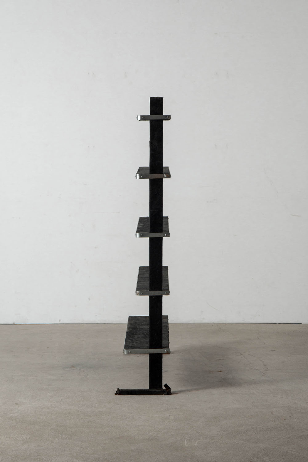 Industrial Shelf in Steel and Wood