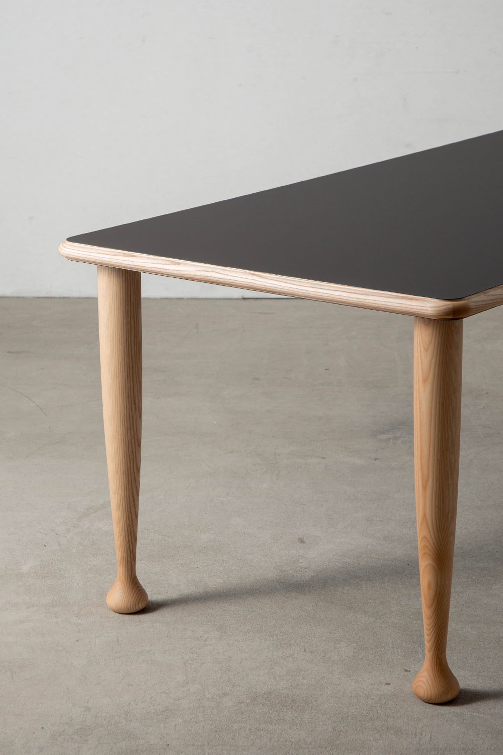Morbio Table by Achille Castiglioni for Meritalia® in Ash
