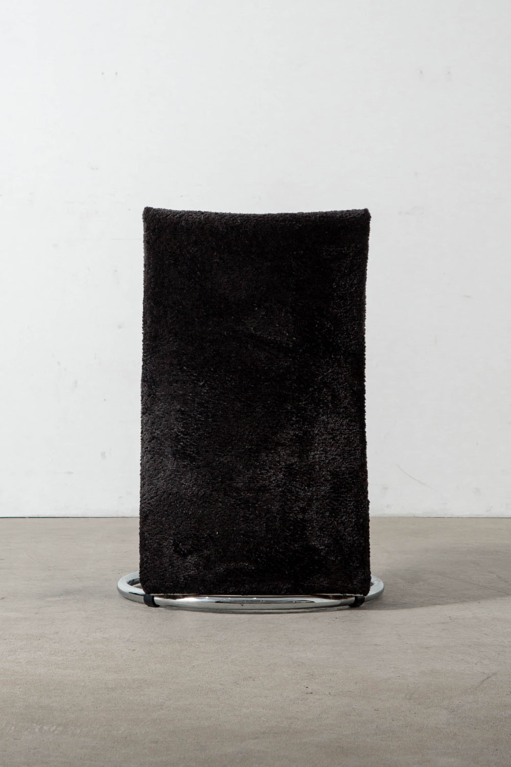 Calla Chair by Pompeo Fumagalli in Chrome and Fabric