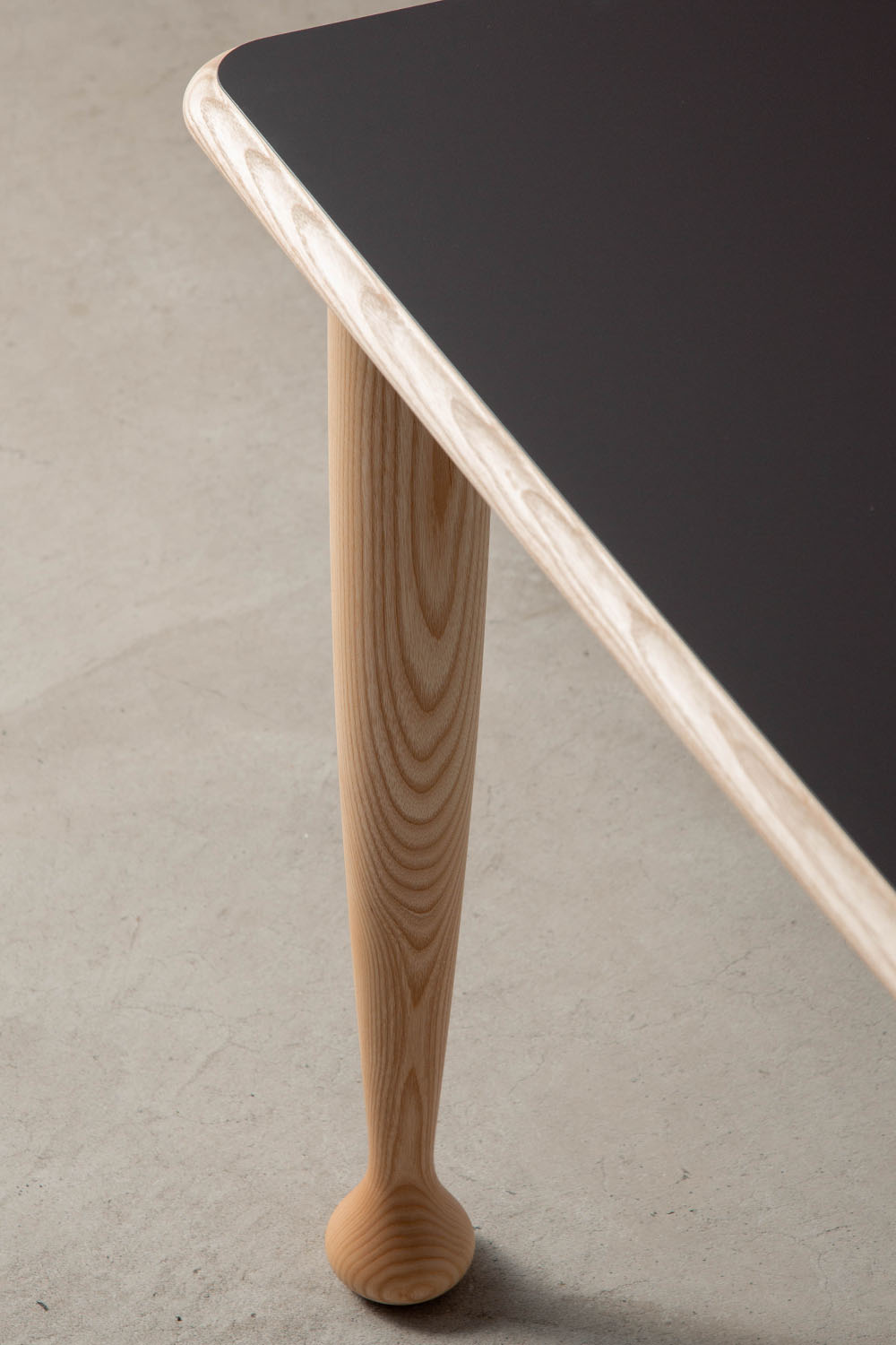 Morbio Table by Achille Castiglioni for Meritalia® in Ash