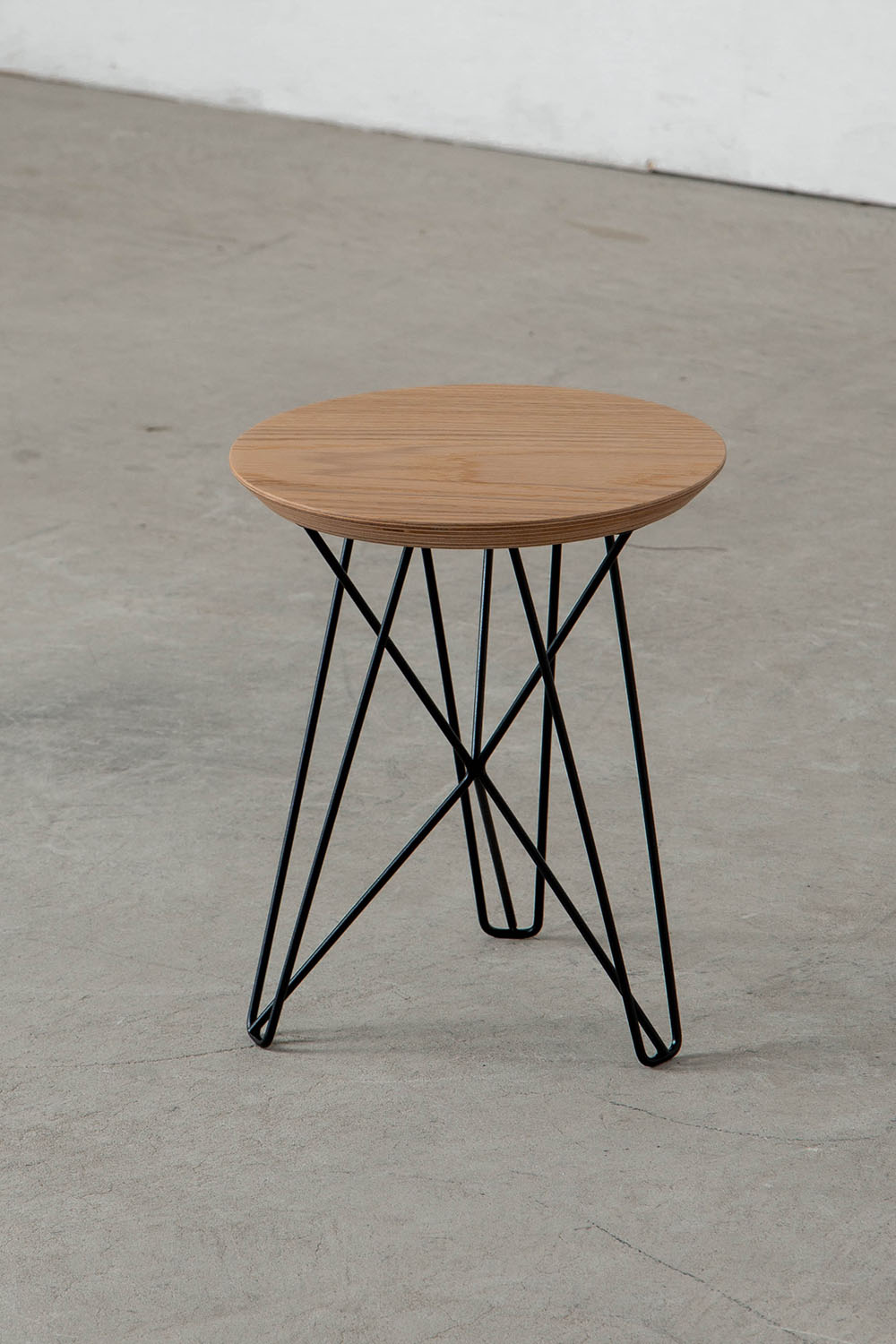 IJhorst Side Tables Small by Constant Nieuwenhuys for Pastoe in Metal and Fenix Black , Oak , Walnut