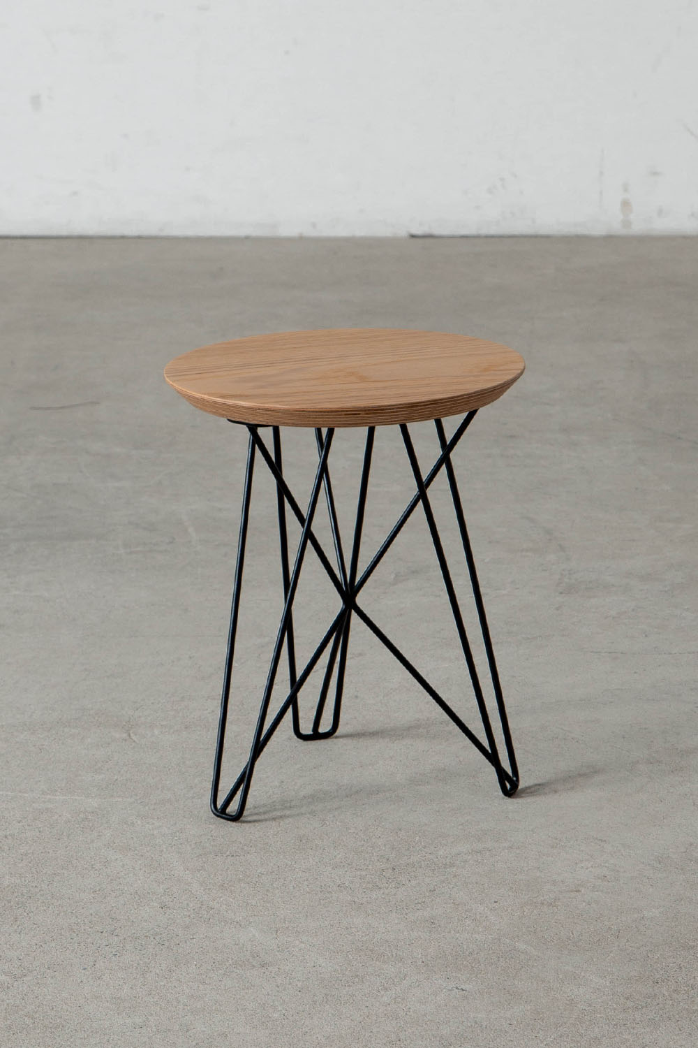 IJhorst Side Tables Small by Constant Nieuwenhuys for Pastoe in Metal and Fenix Black , Oak , Walnut