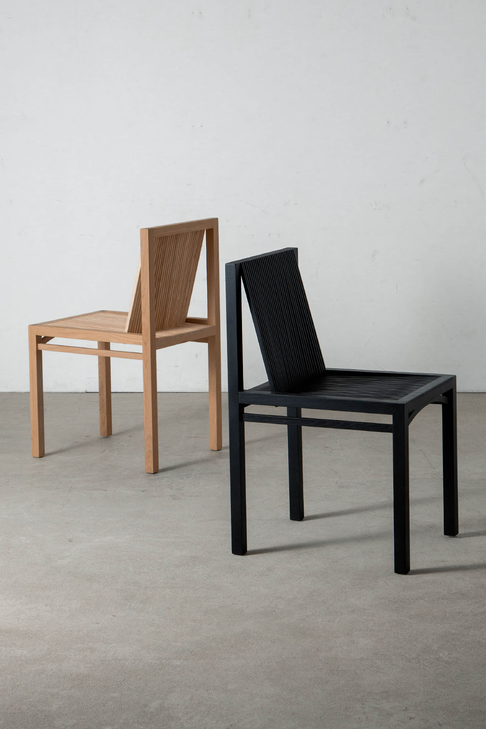 C_05 Dining Chair by Ruud-Jan KOKKE for KOKKE House in Oak and Ash