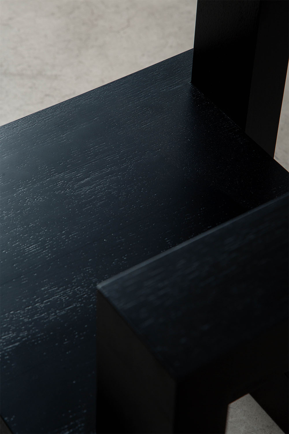 Steltman Chair by Gerrit Thomas Rietveld for Pastoe in Black