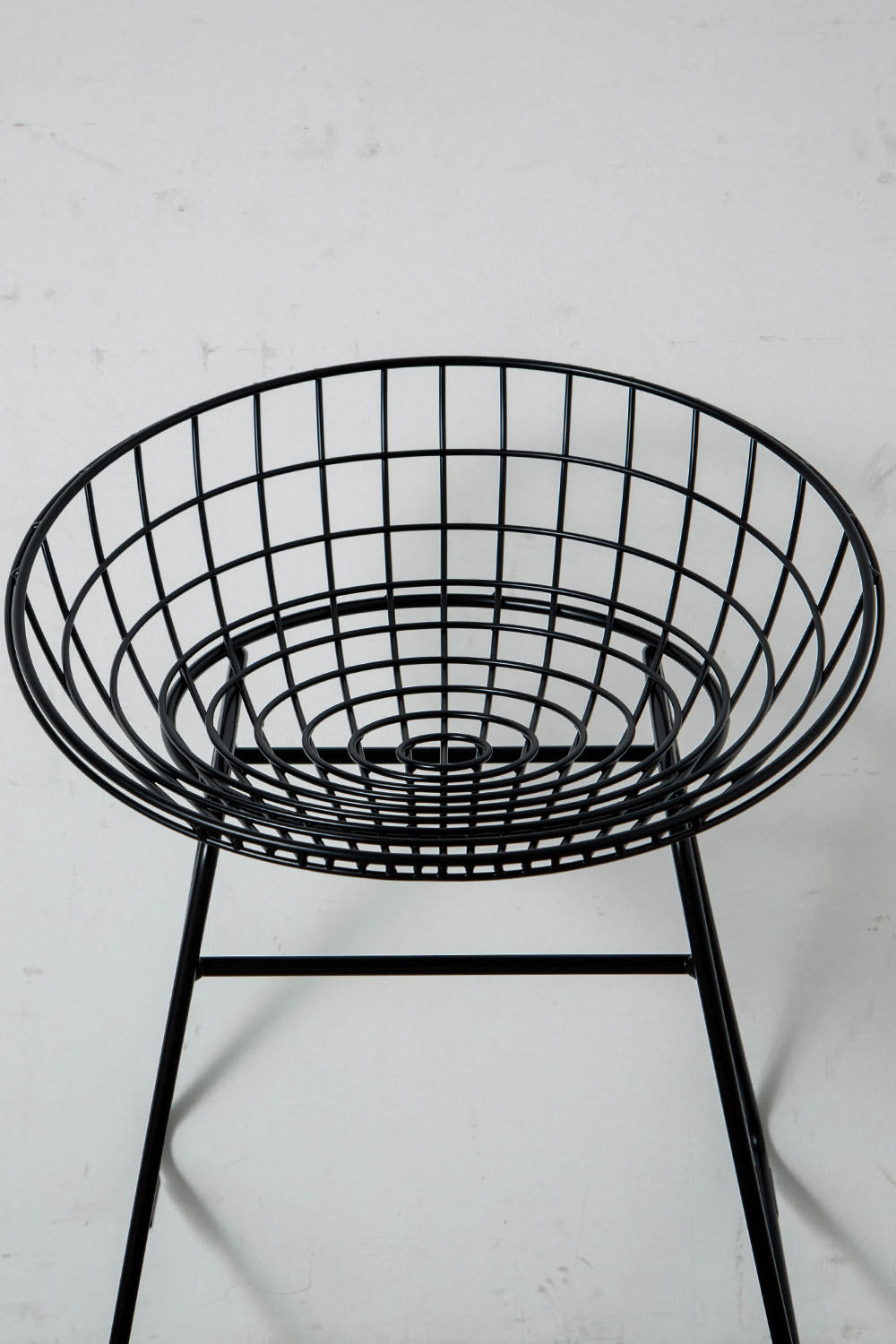 KM05 Wire Stool by Cees Braakman for Pastoe in Steel , Chrome