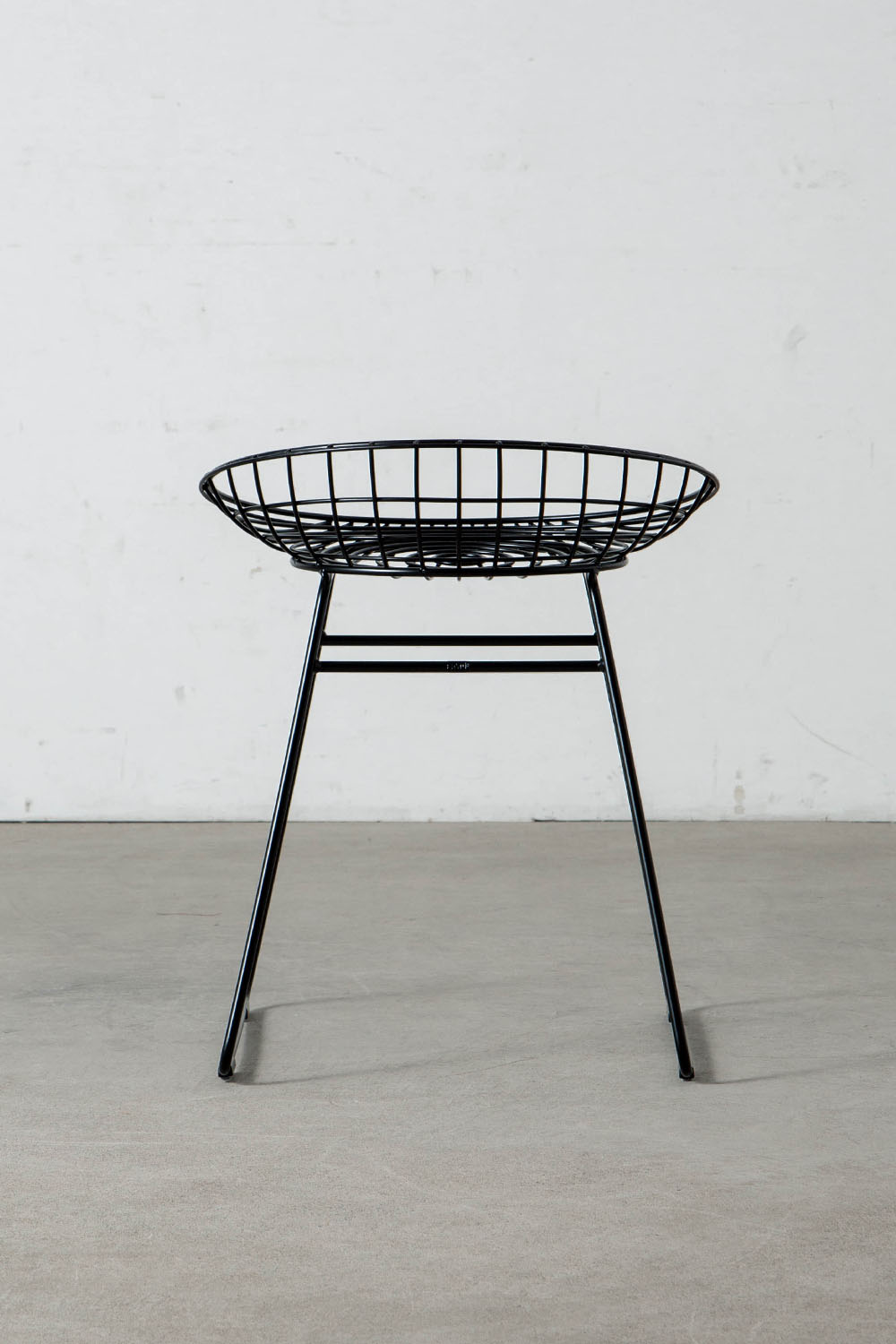 KM05 Wire Stool by Cees Braakman for Pastoe in Steel , Chrome