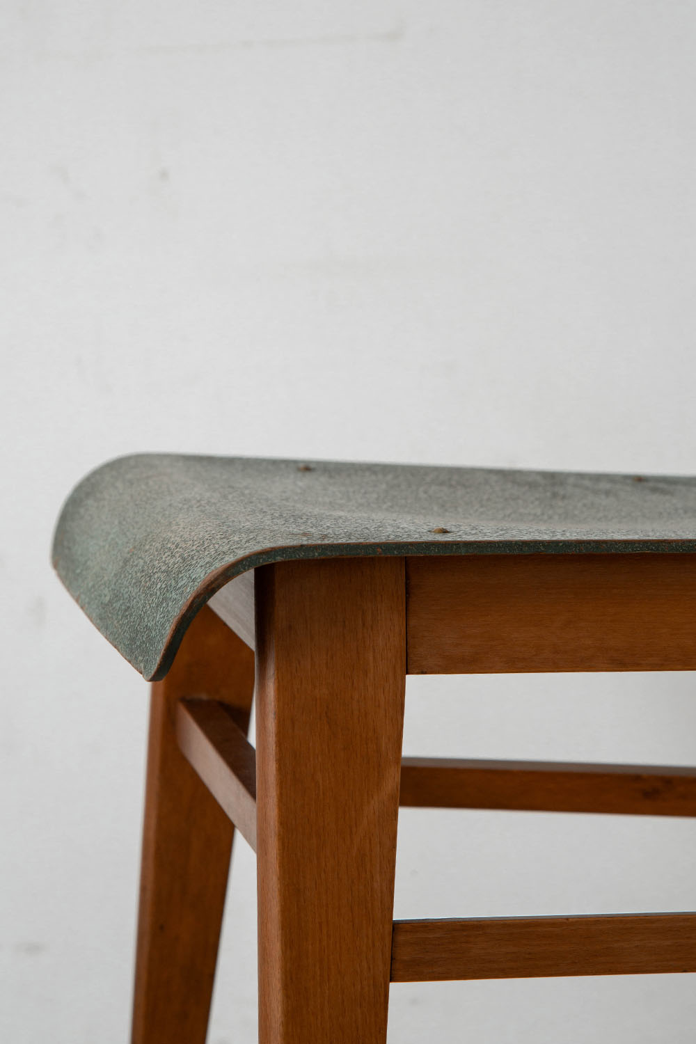 Jean Prouvé Style Dining Chair for Vauconsant in Wood